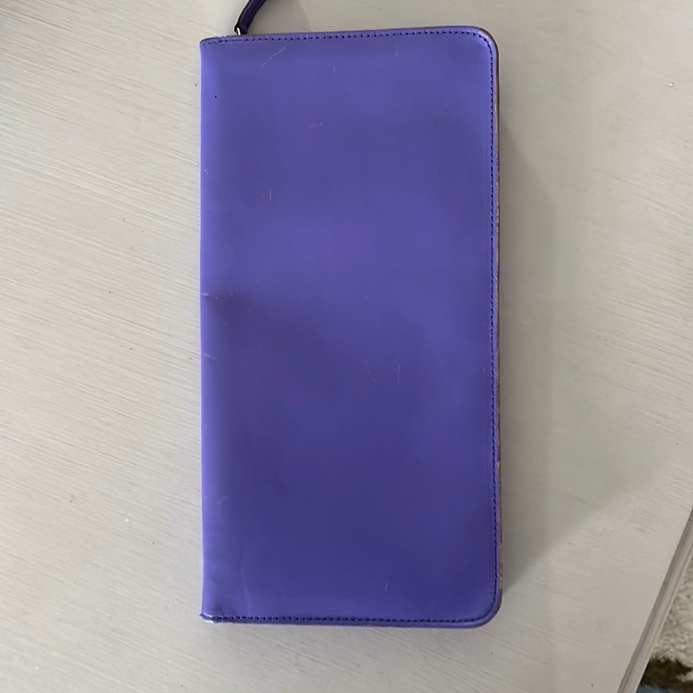 Lavender Travel Wallet